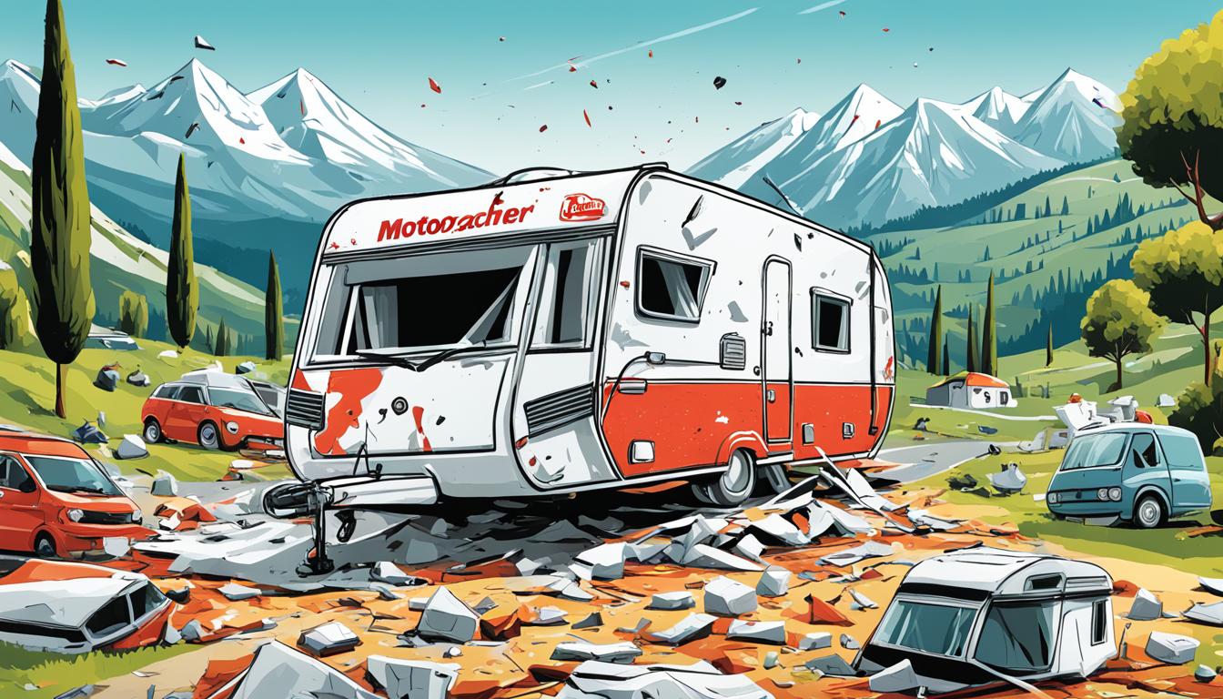 Hagel­schaden Wohnwagen Italien, Teilkasko, MOTOEXPERT Gutachter Lazise