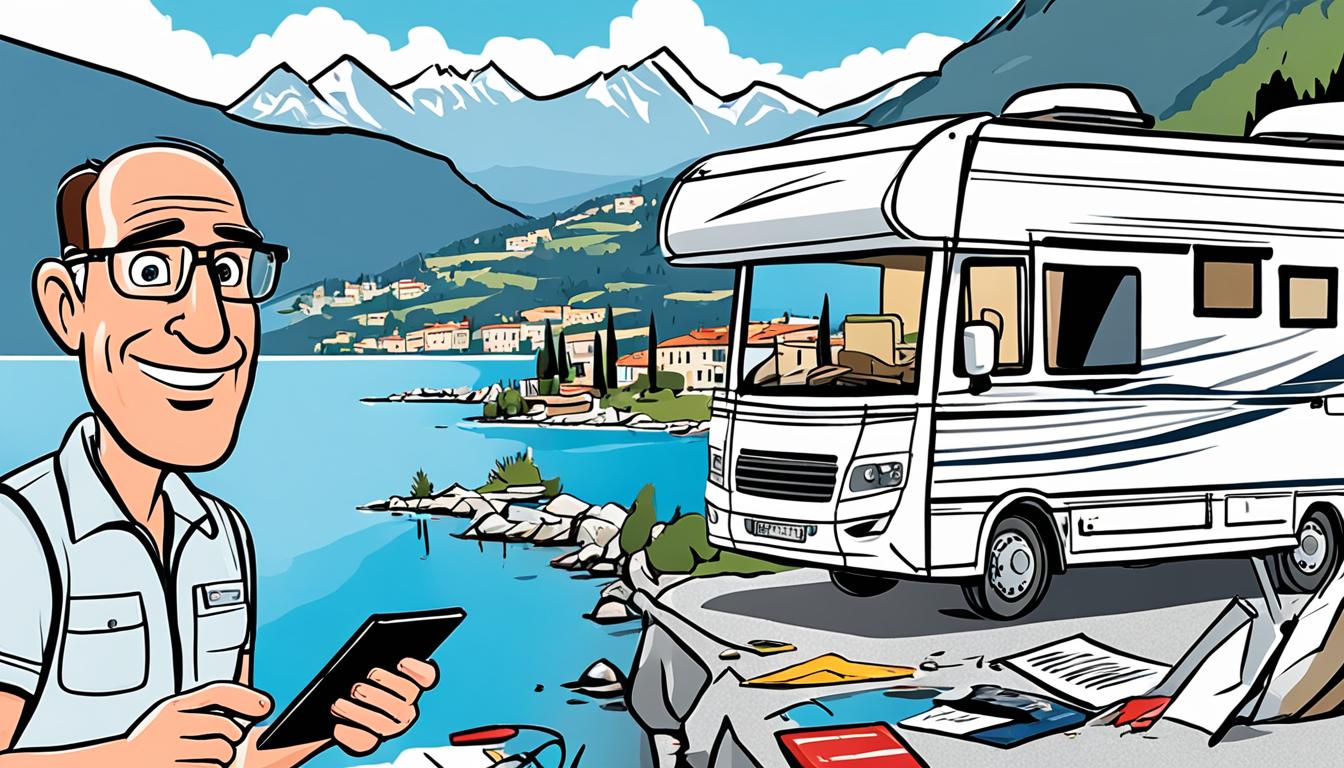 wohnmobil unfall gutachten Gardasee MOTOEXPERT