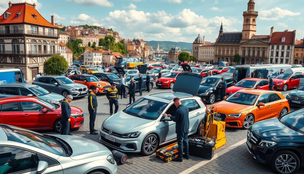 Internationale Fahrzeugbegutachtung