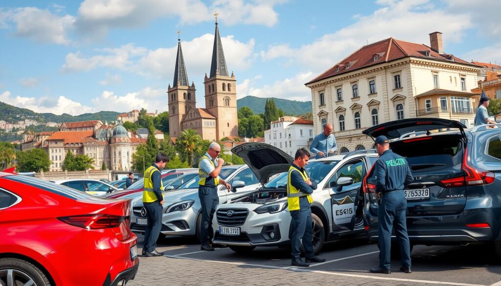 Internationale Fahrzeugbesichtigung
