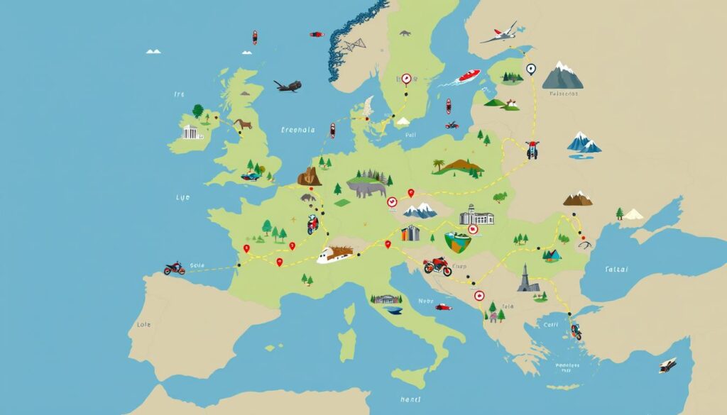 MOTOEXPERT Netzwerk in Europa