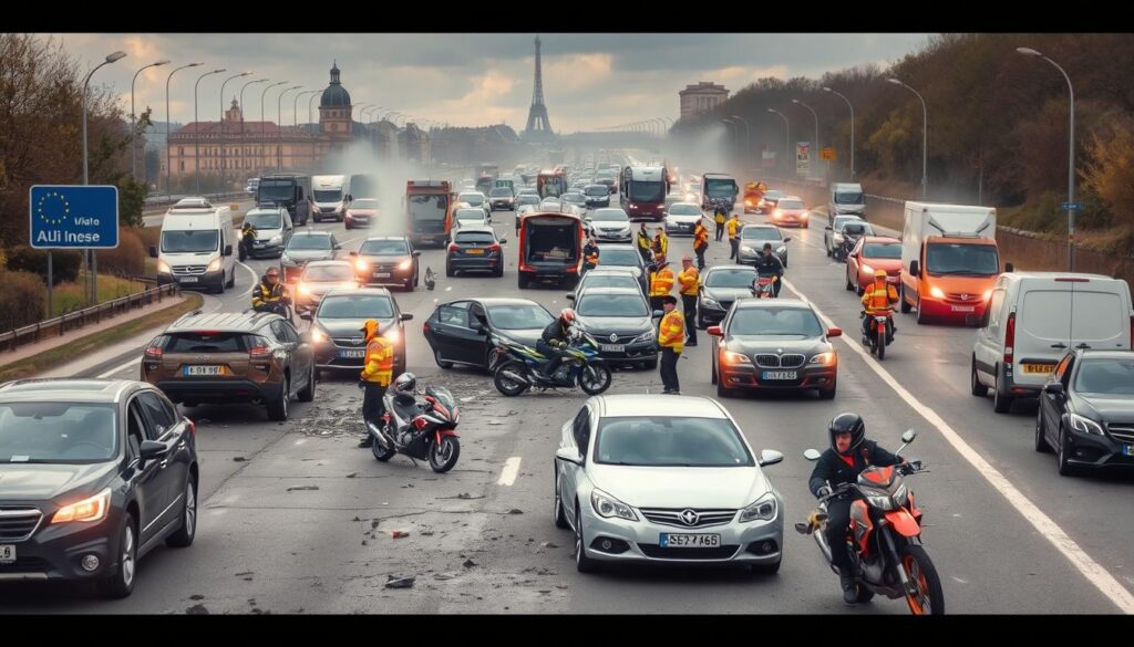 Verkehrsunfälle in Europa