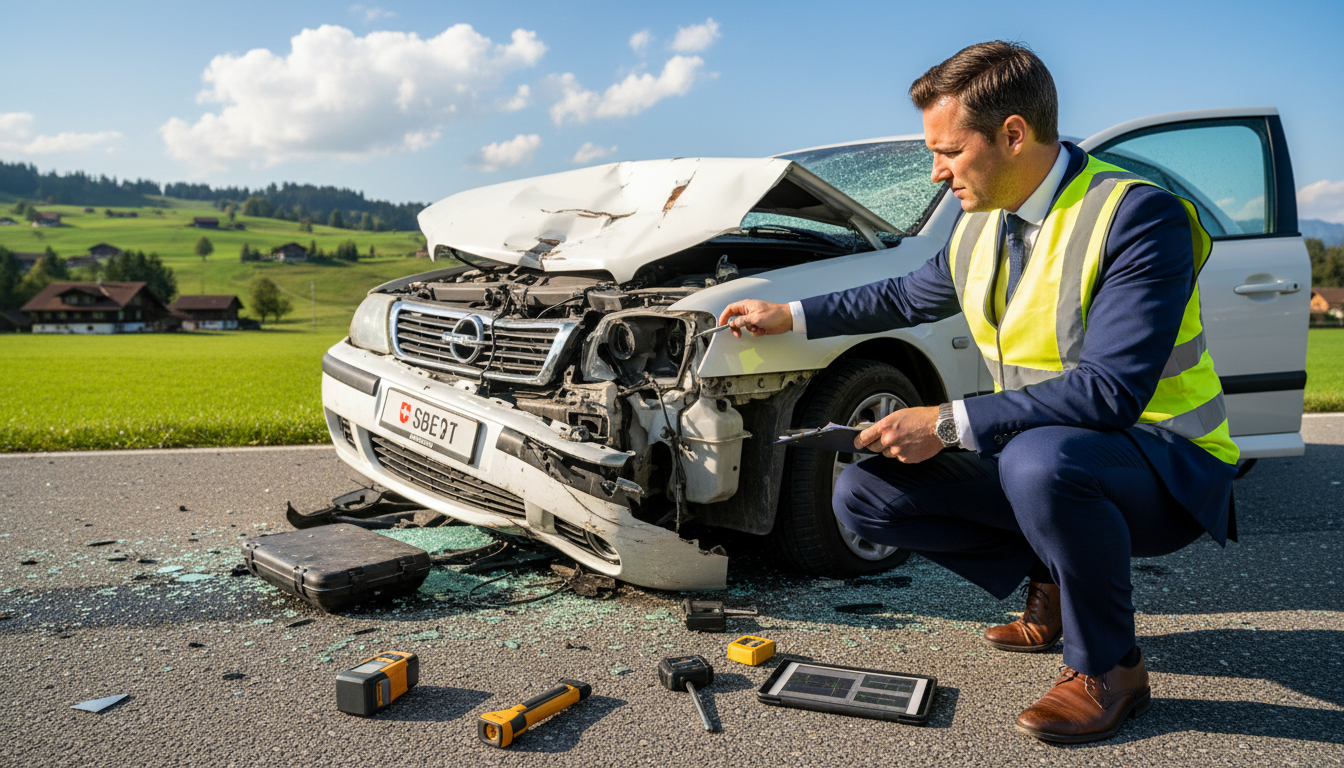 Objektive Prüfung von Vollkaskoschäden in CH