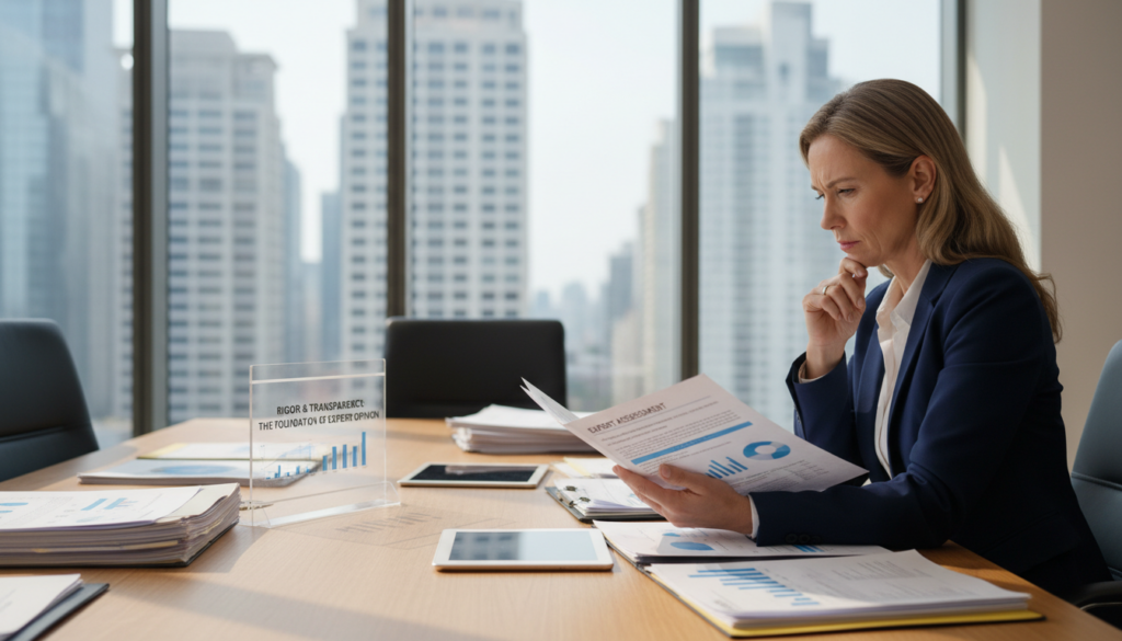 Plausibilität in Gutachten