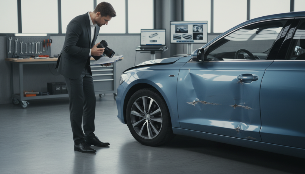 Sachverständiger Vollkaskoschaden Fotodokumentation