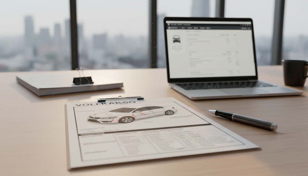 Versicherungsgutachten Vollkasko