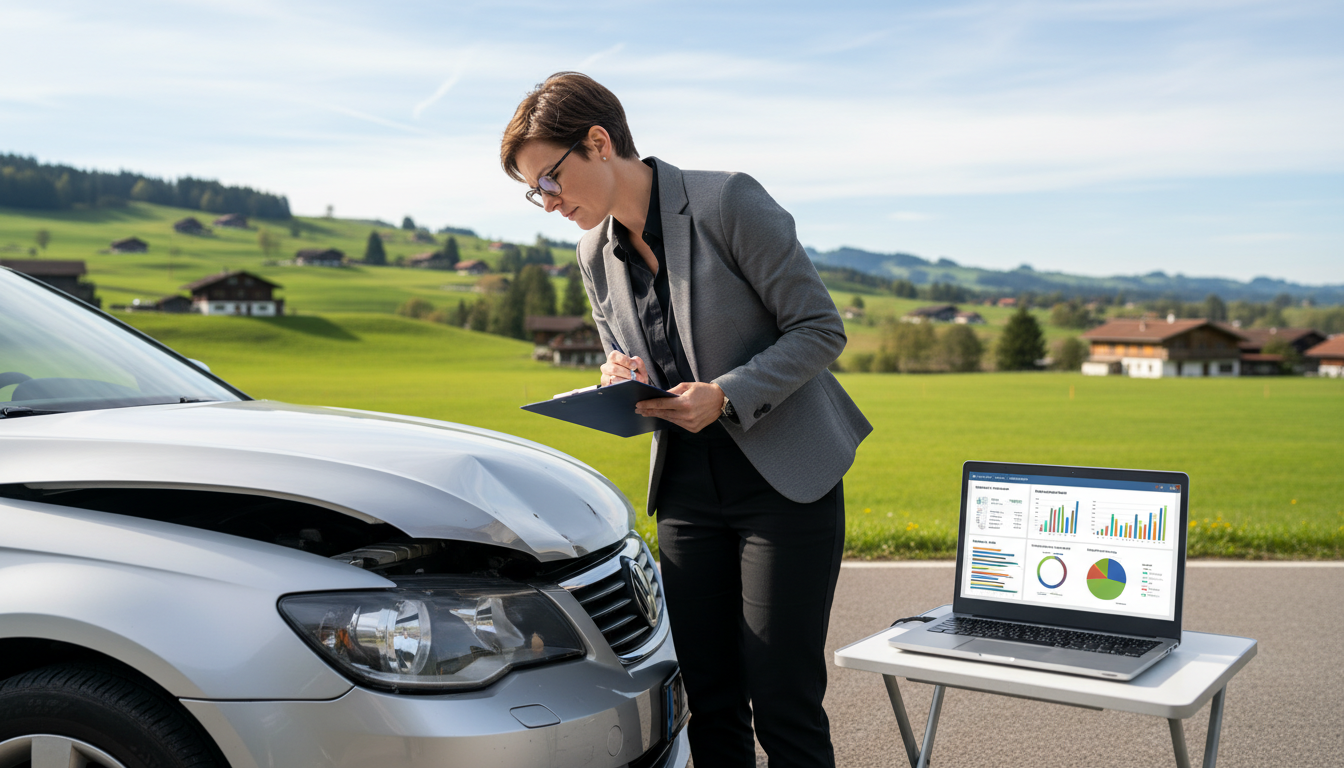 Vollkaskoschäden in CH klar und nachvollziehbar bewertet