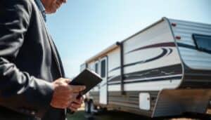 Camper hail damage valuation