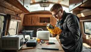 Camper water damage valuation