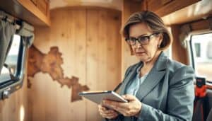 Camper water damage valuation