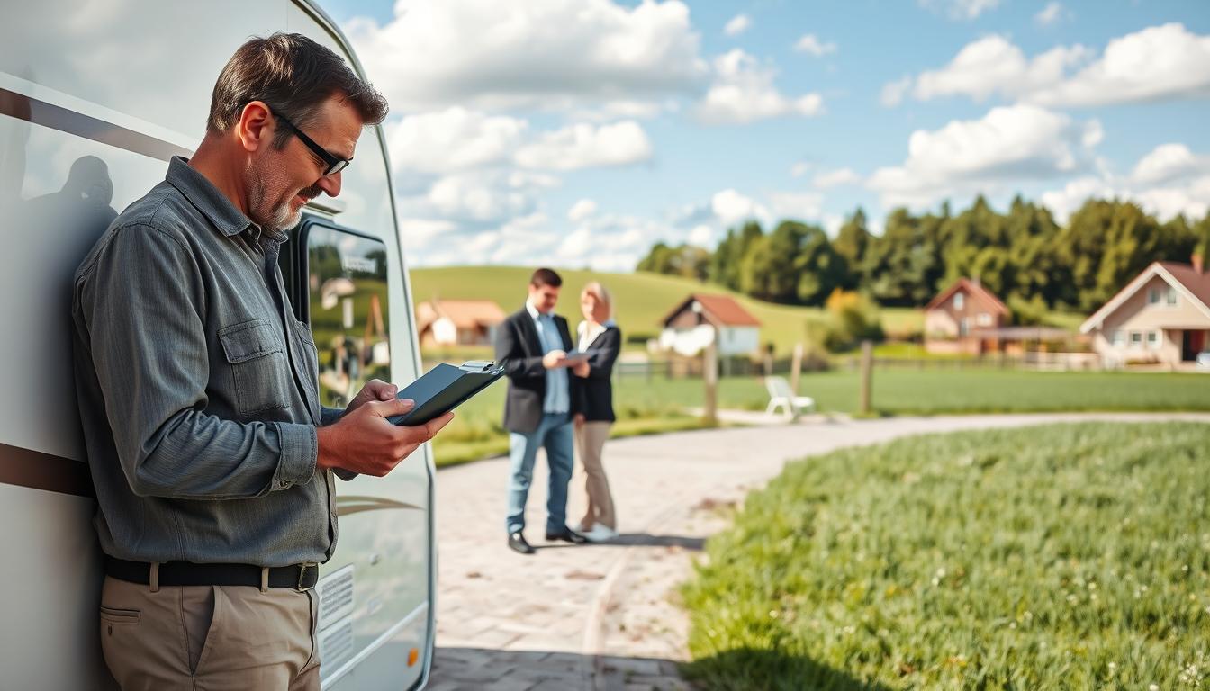 Caravan damage assessment in Germany
