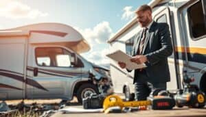 RV accident damage report