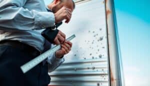 Trailer hail damage review