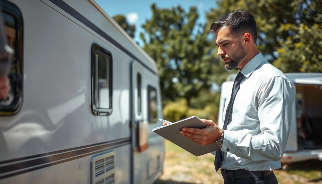 caravan damage appraisal