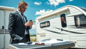 Camper hail damage valuation