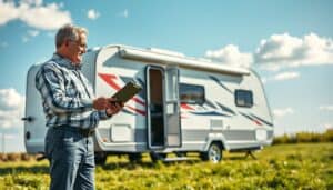 Camper insurance damage check