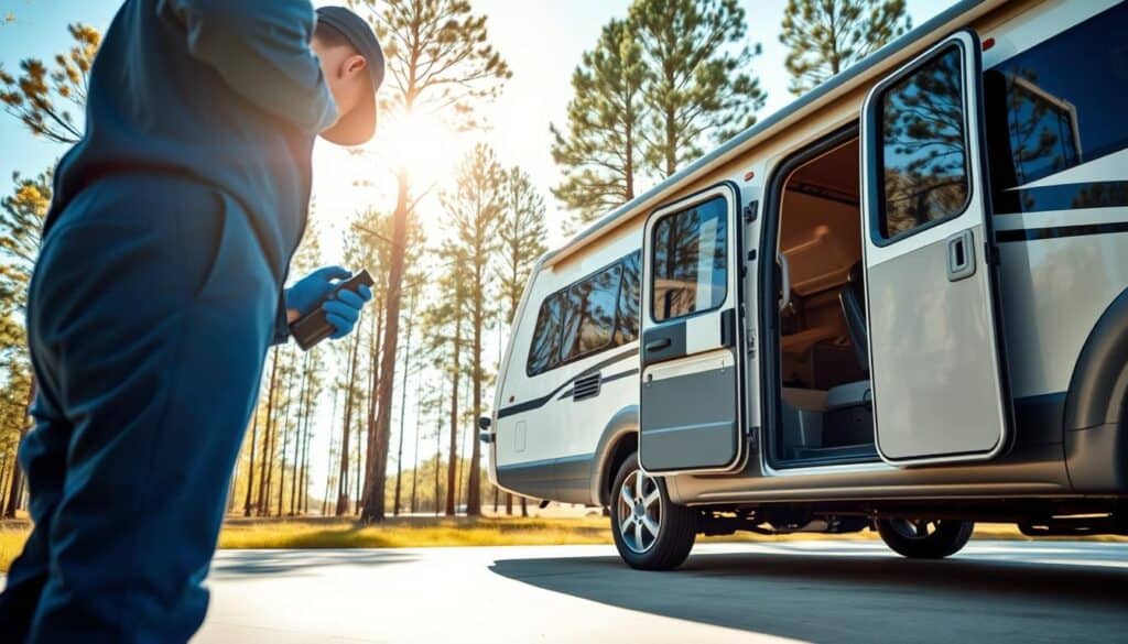 Camper pre purchase inspection