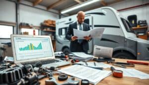 Camper repair cost estimate