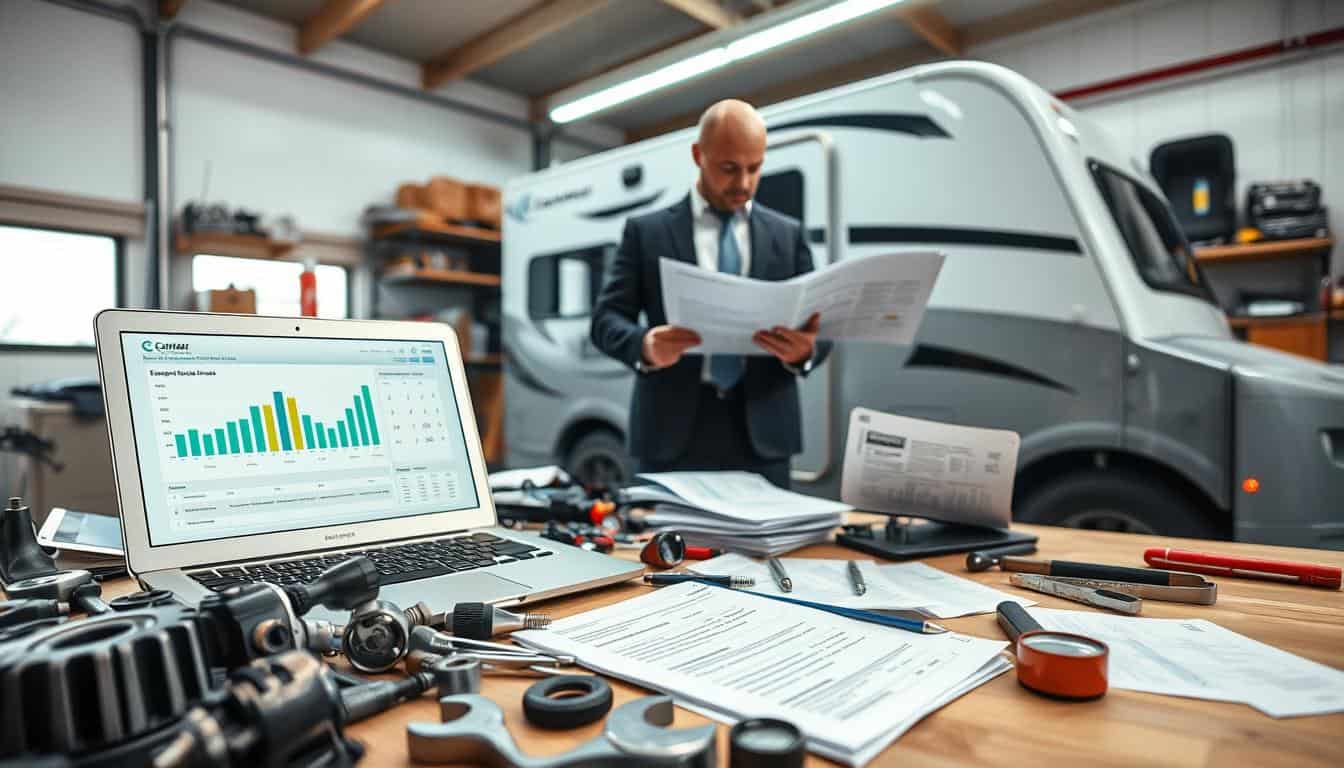 Camper repair cost estimate