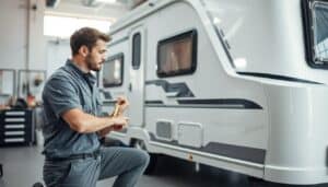 Caravan insurance damage check