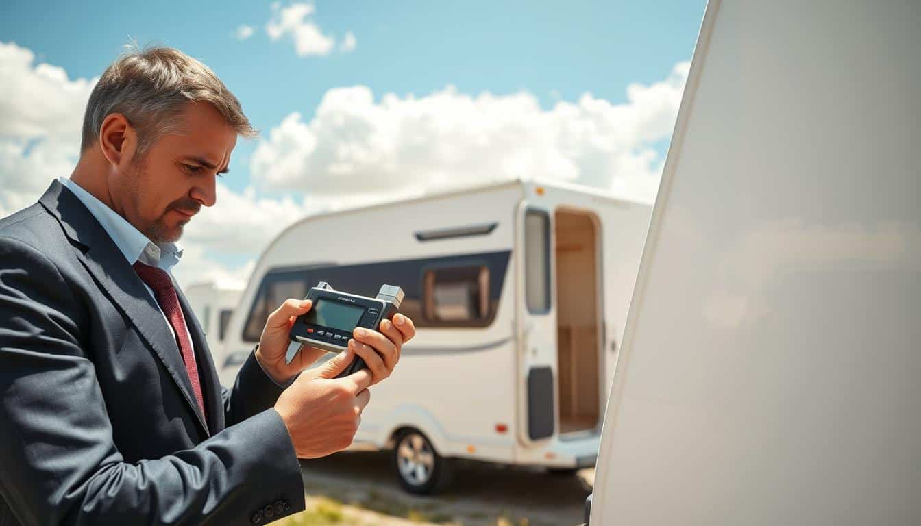 Caravan insurance damage check