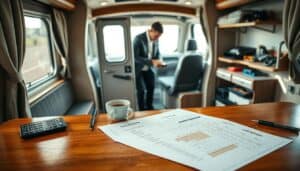 Caravan repair cost estimate