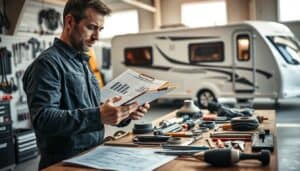 Caravan repair cost estimate