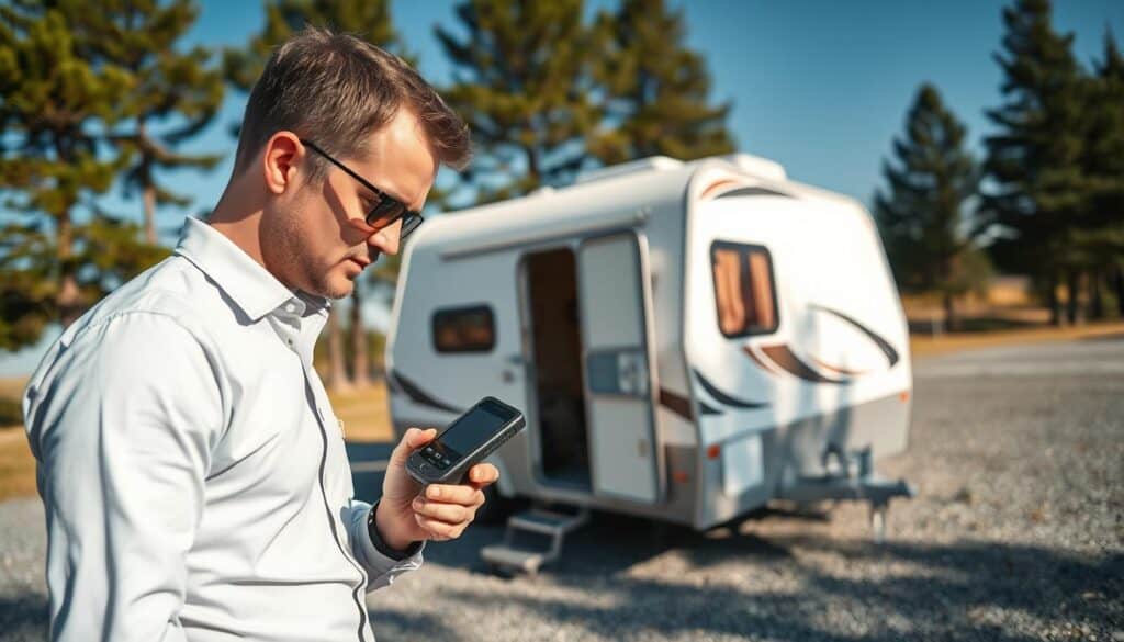 Damage assessment for camper insurance