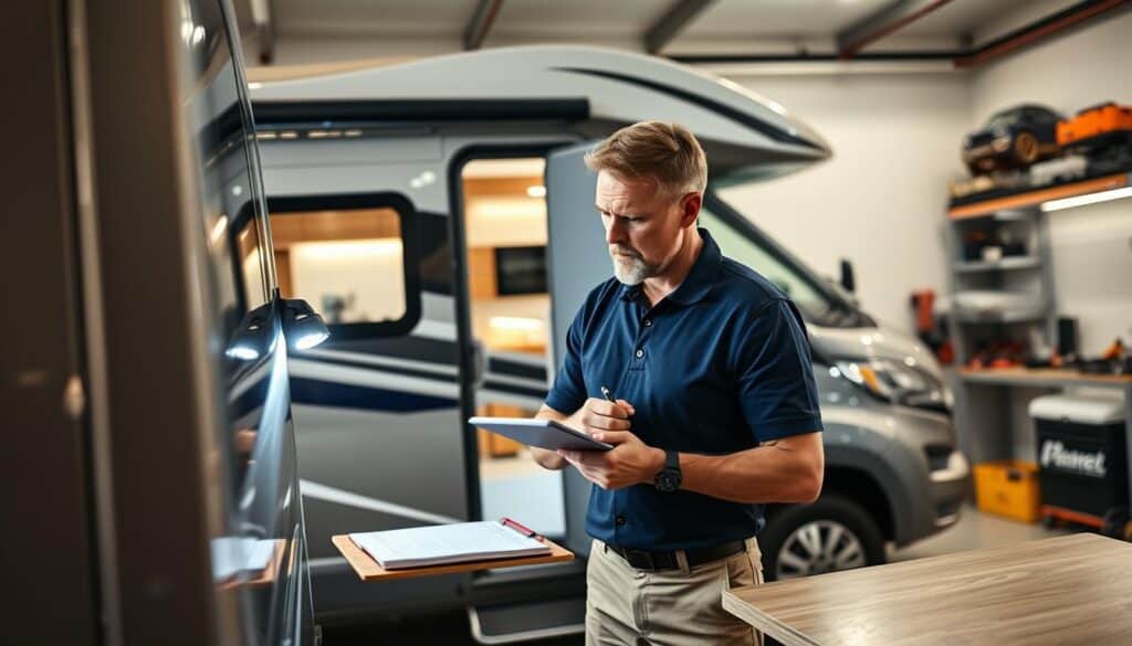 Expert motorhome inspection
