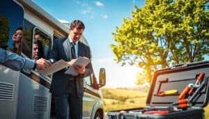 Motorhome expert damage report