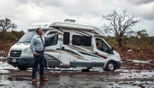 Motorhome flood damage appraisal
