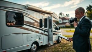 Motorhome hail damage appraisal
