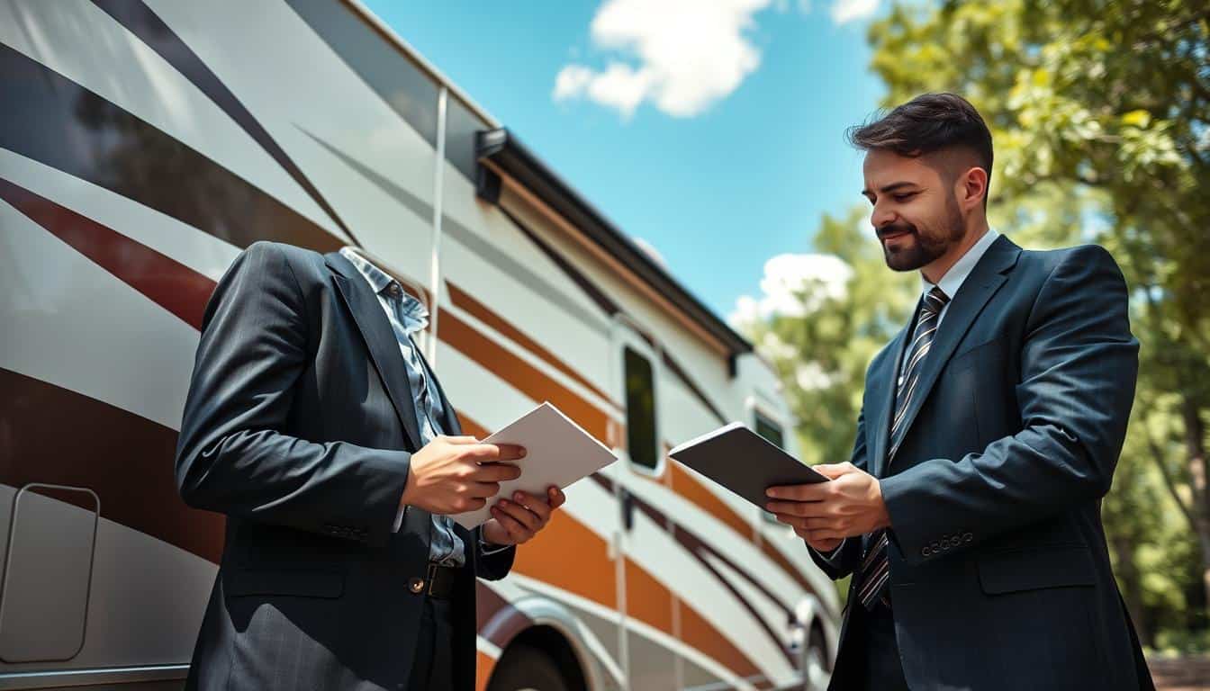 Motorhome insurance damage check