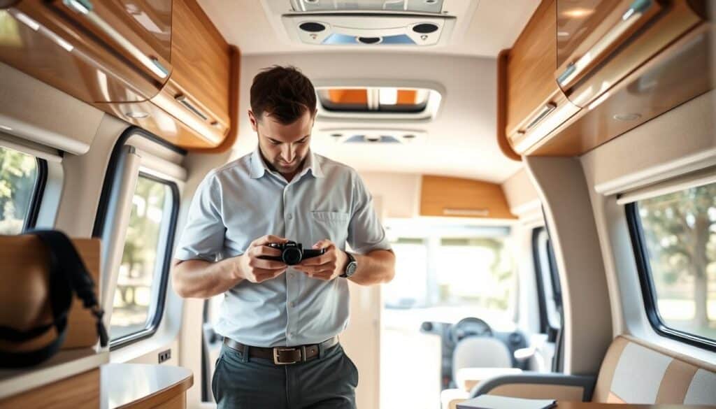 Motorhome insurance inspection