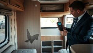 Motorhome water damage appraisal