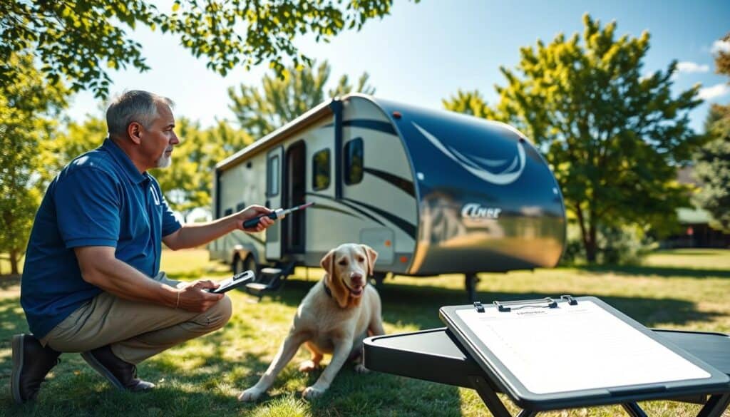 Professional RV inspection