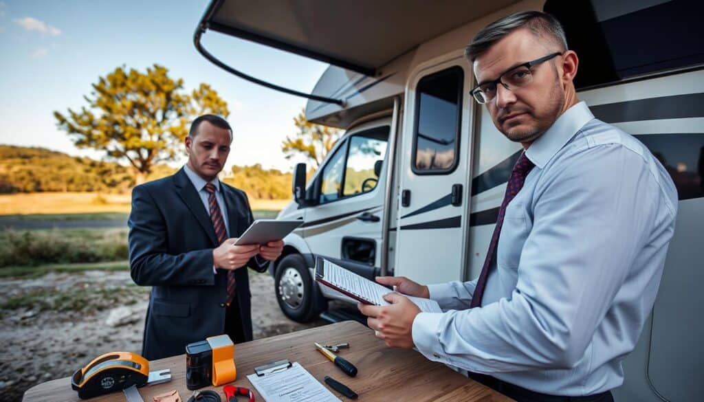 RV damage assessment