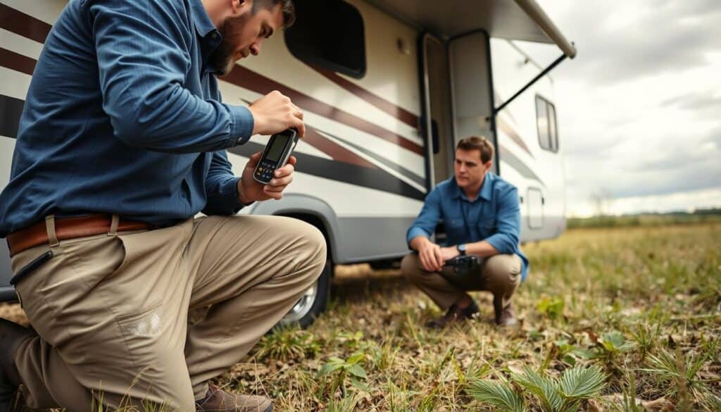 RV hail damage assessment