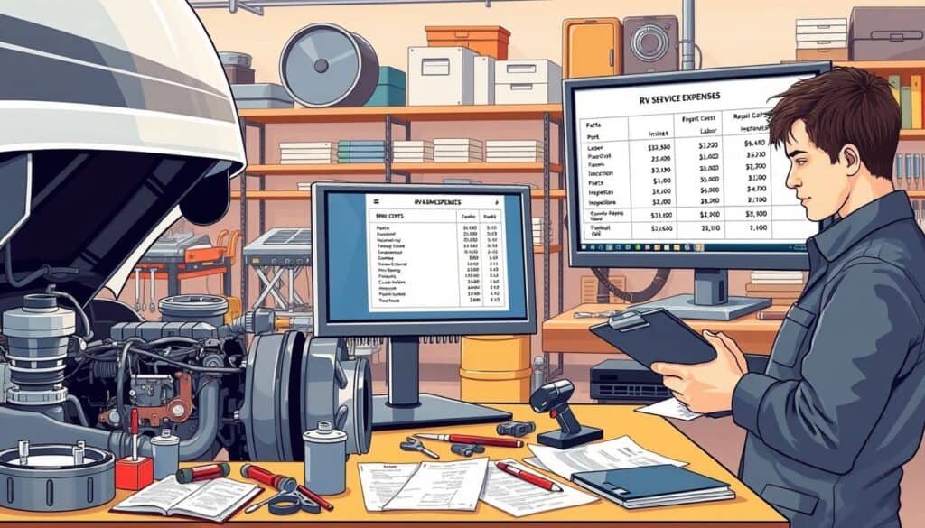 RV service expenses