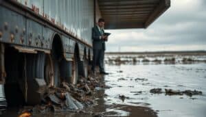 Trailer flood damage review