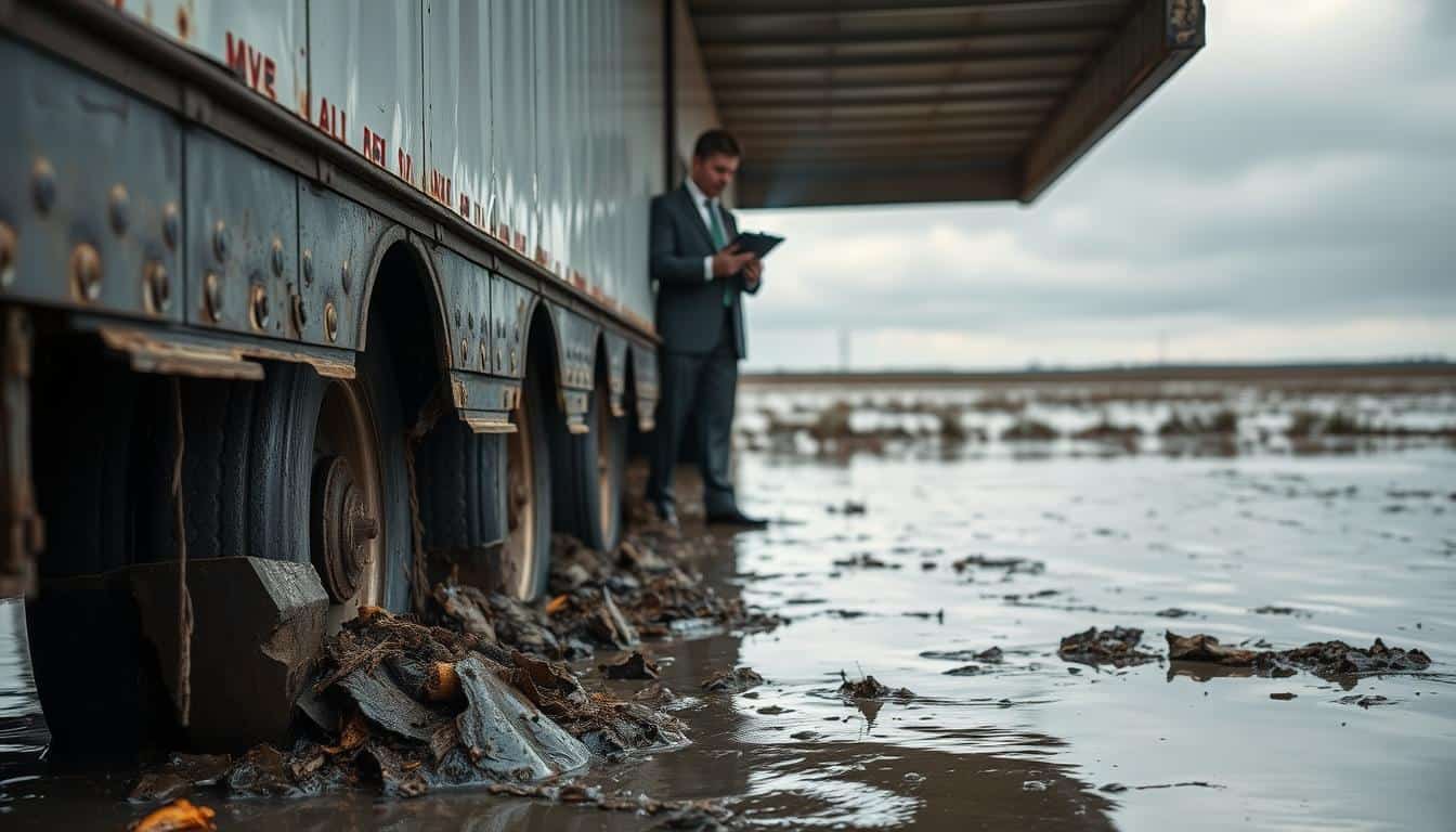 Trailer flood damage review