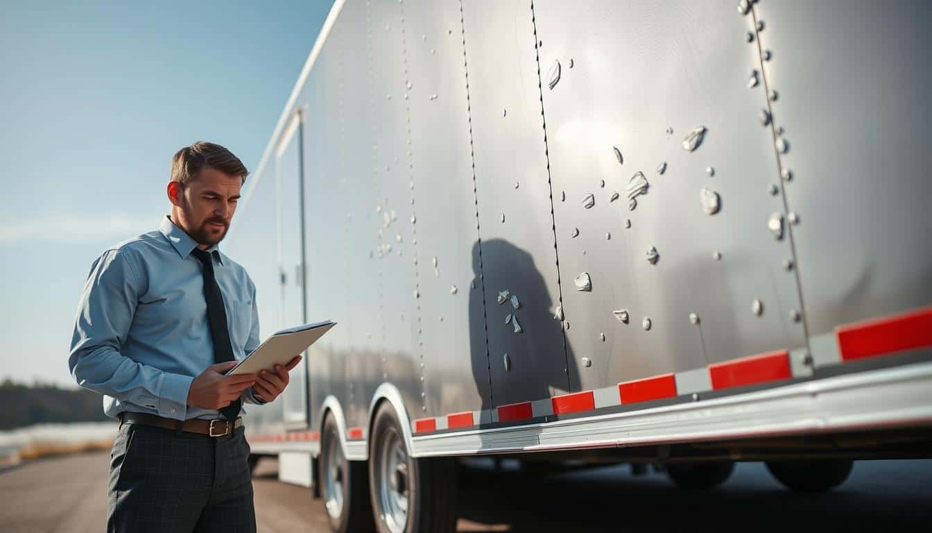Trailer hail damage review
