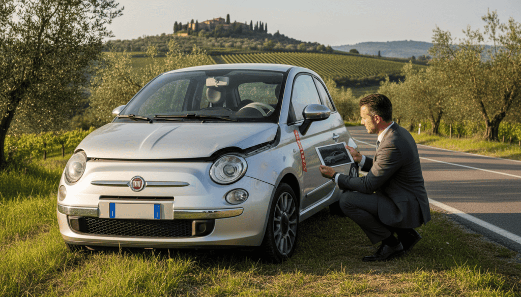 Vollkaskoschäden in Italien technisch prüffähig dokumentiert