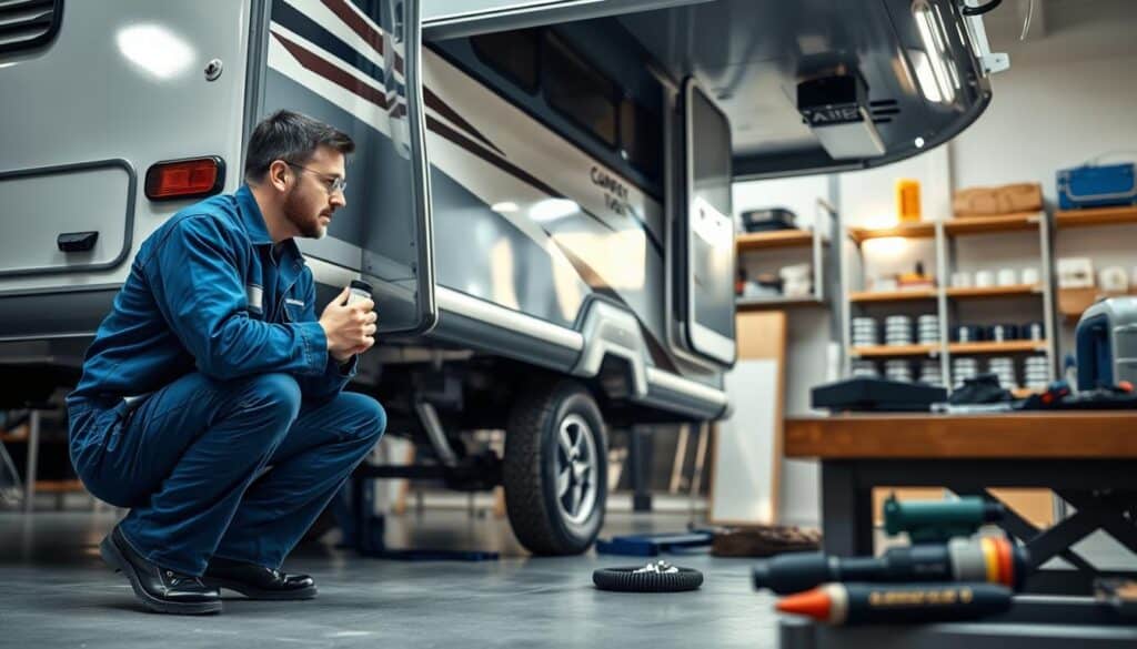 camper pre-purchase inspection