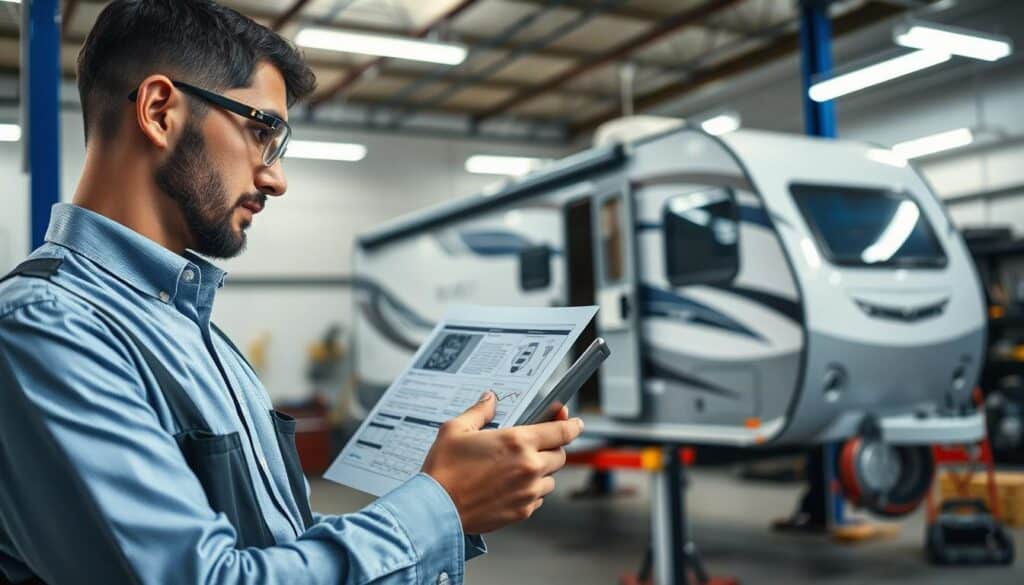 camper repair cost estimation