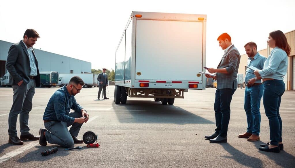mobile trailer inspection