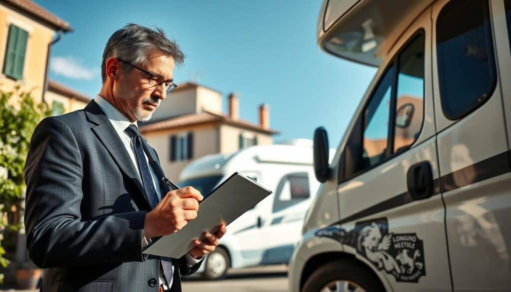 motorhome damage documentation