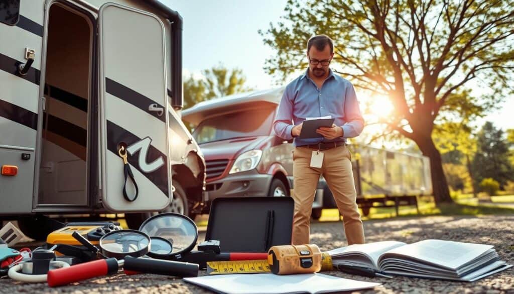 recreational vehicle damage assessment