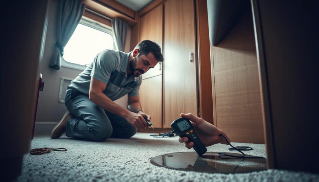 water damage inspection