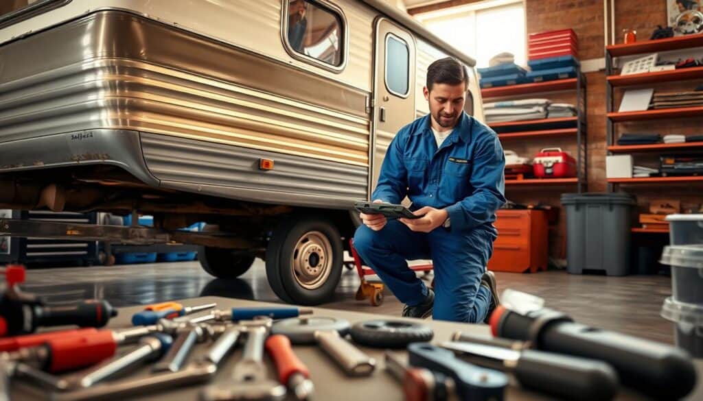 Camper condition evaluation